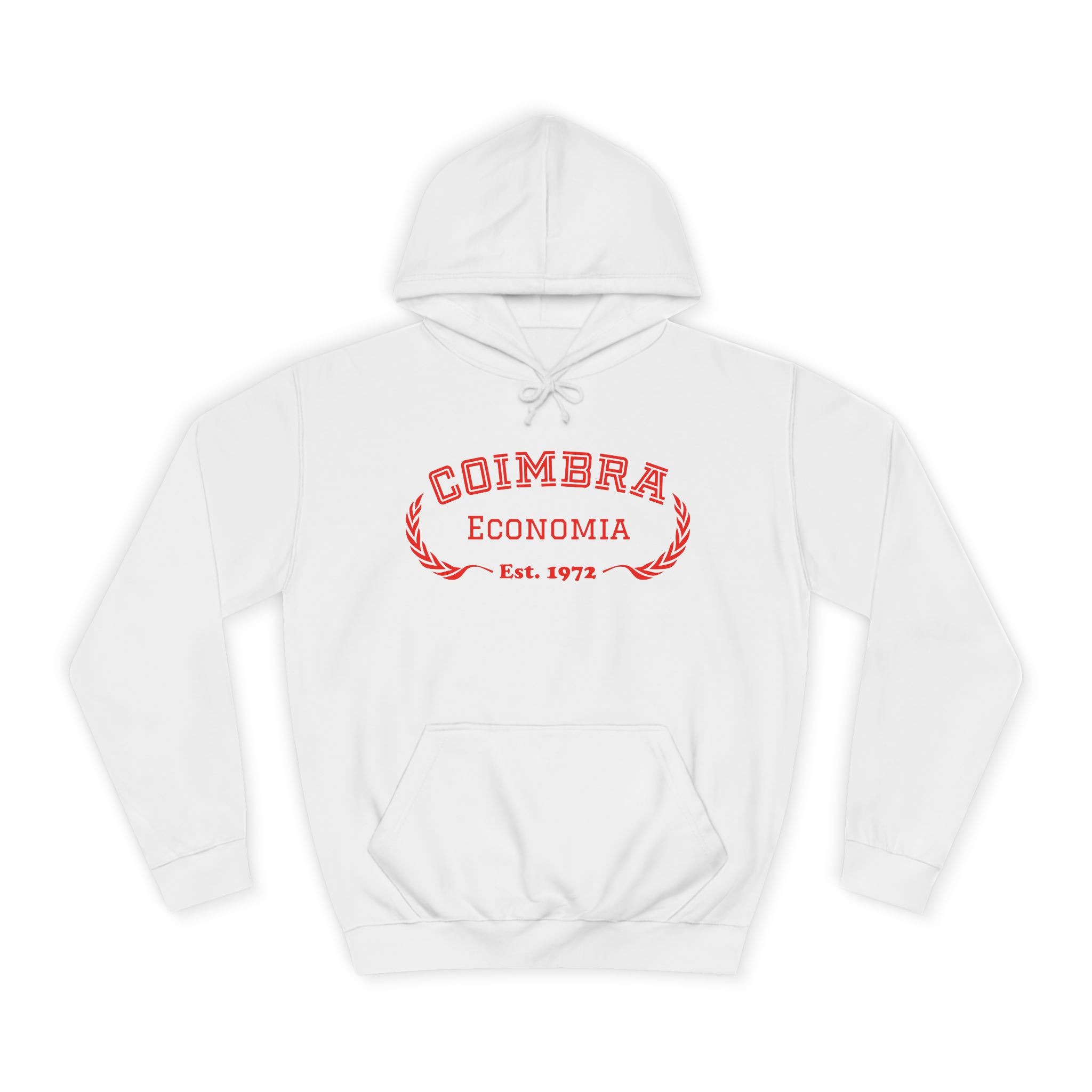 Hoodie FEUC Curso Economia Branco