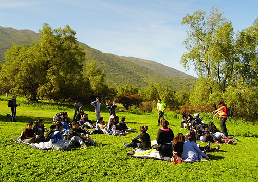 Educación ambiental al aire libre