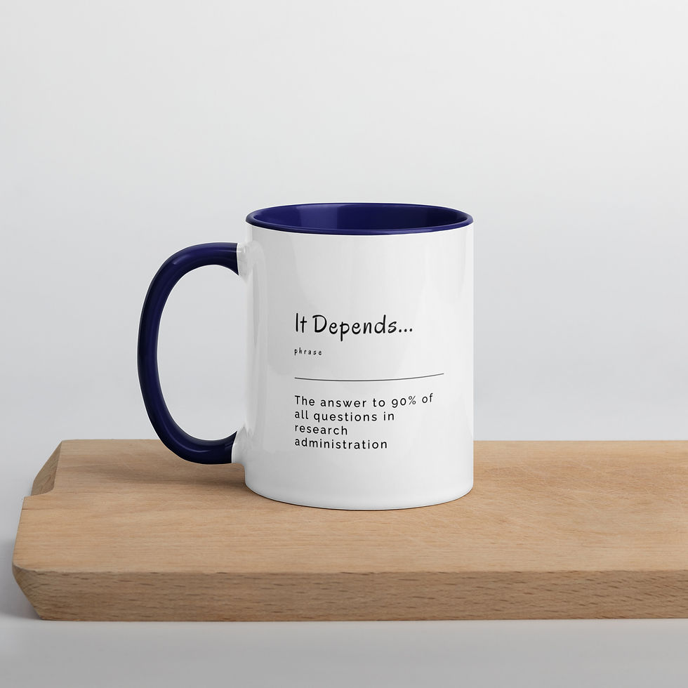 Thumbnail: It Depends 10oz Mug