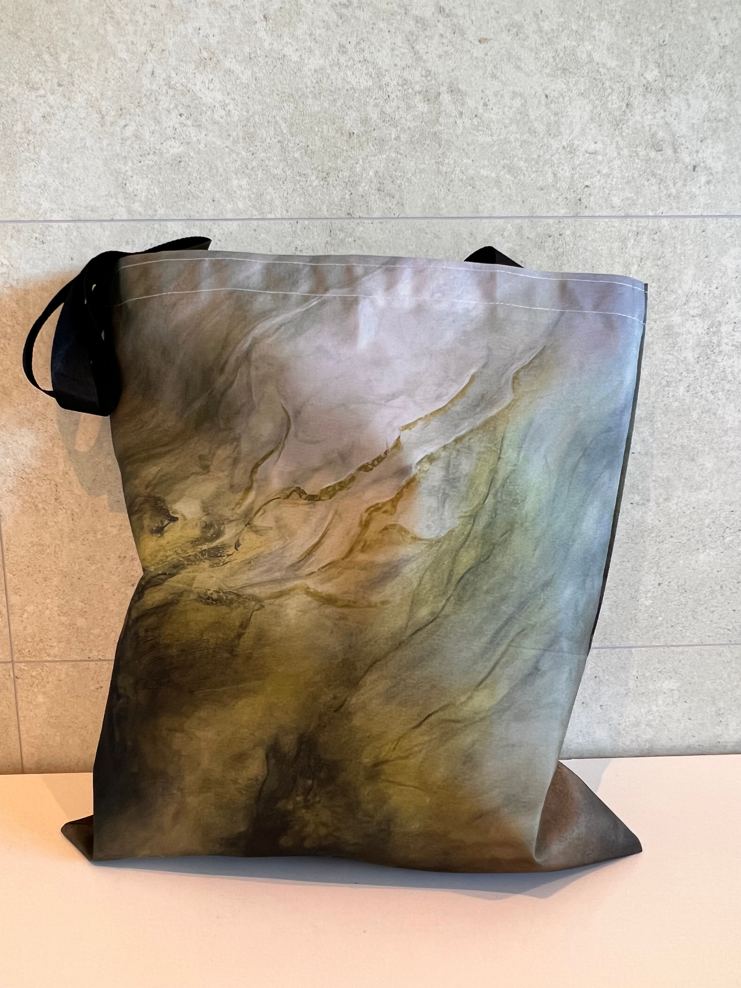 ¨Havets puls¨ Lokalt kjøp. Handlenett med kunsttrykk