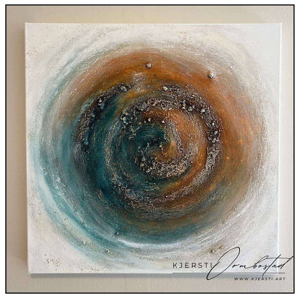 Structure of the universe II 50x50 cm