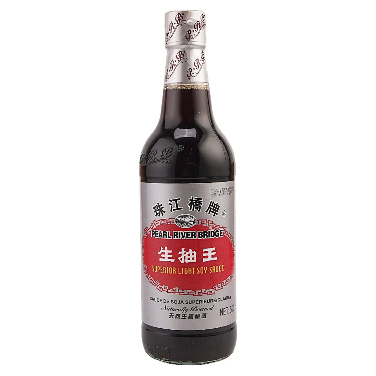 Pearl River Bridge Soy Sauce Light 500ml (PRB珠江橋) 生抽王