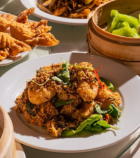 Golden, crispy, and bursting with flavour – this is how we do indulgence at Goldmine 🍤✨Au