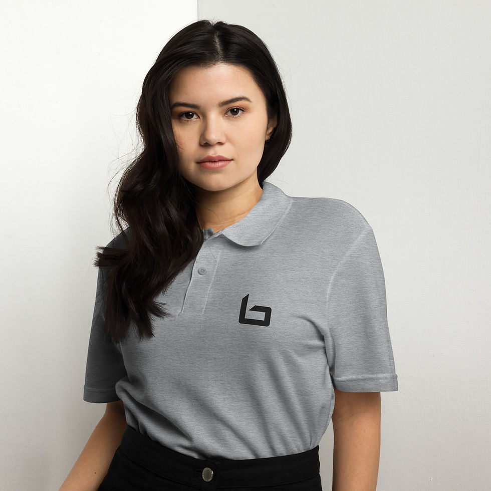 Miniature : Unisex pique polo shirt