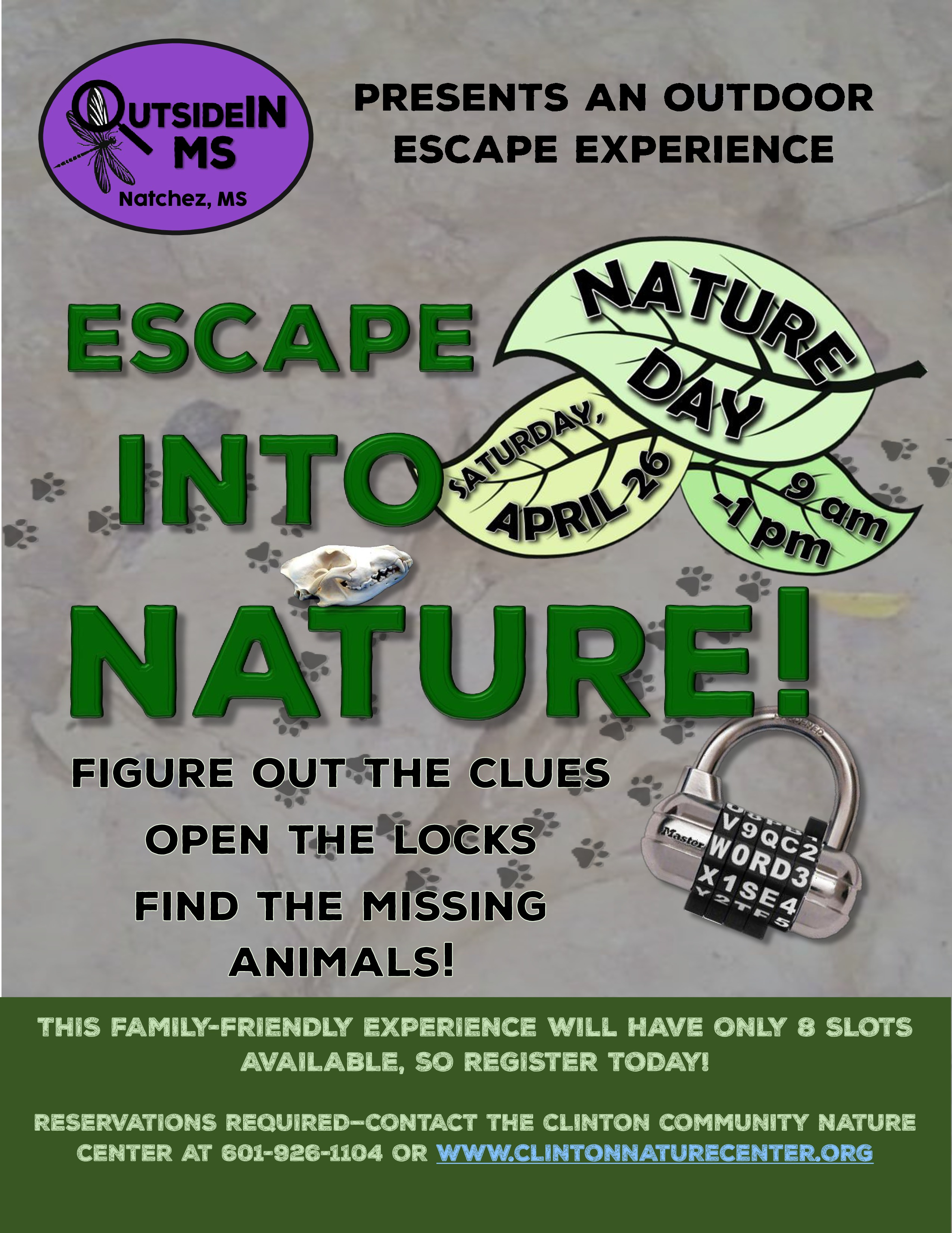 Escape into Nature - 9am entry