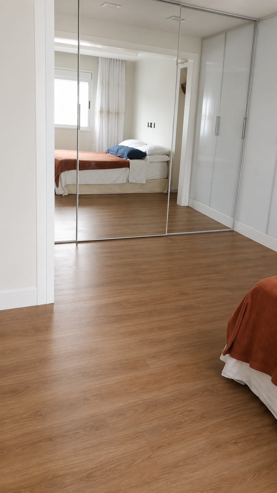 PISO VINÍLICO DE PVC AMÊNDOA