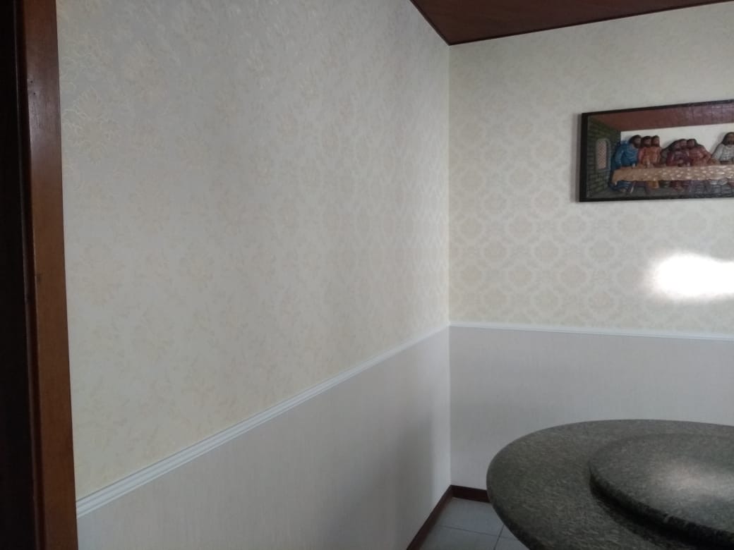 Papel de parede instalado