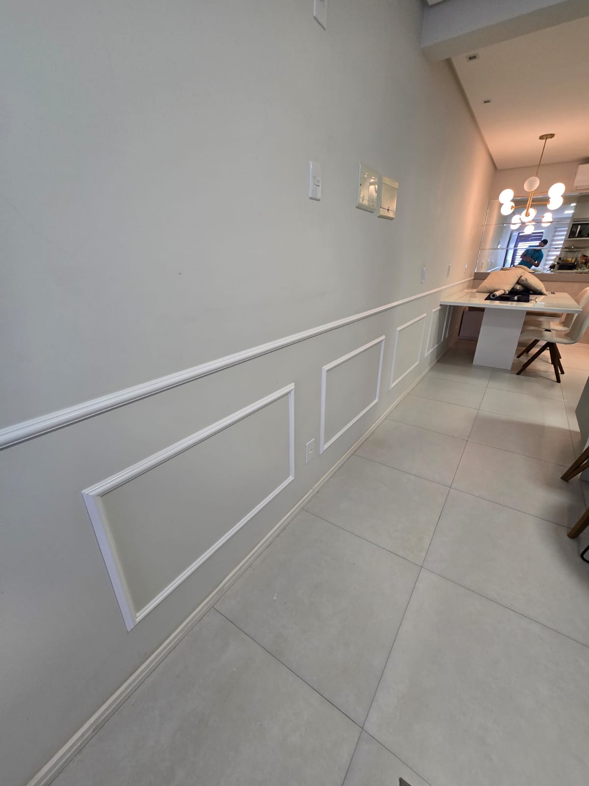 INSTALAÇÃO DE BOISERIE FINALIZADA — foto 3