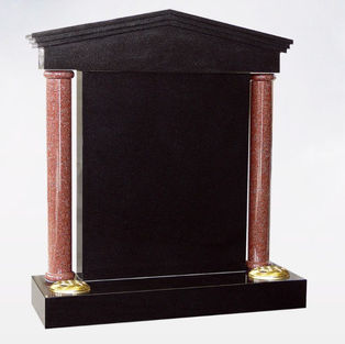 Temple Peon Top Ruby red column grand memorial