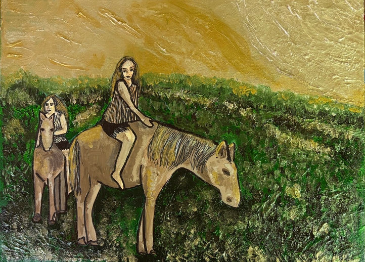 People of Land and Water 2 by Yoti Rieder Aviram