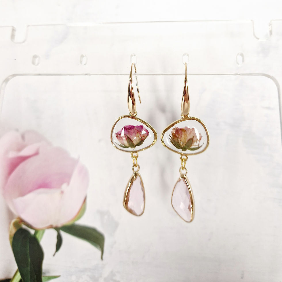 Thumbnail: 'Aine' Earring in Pink