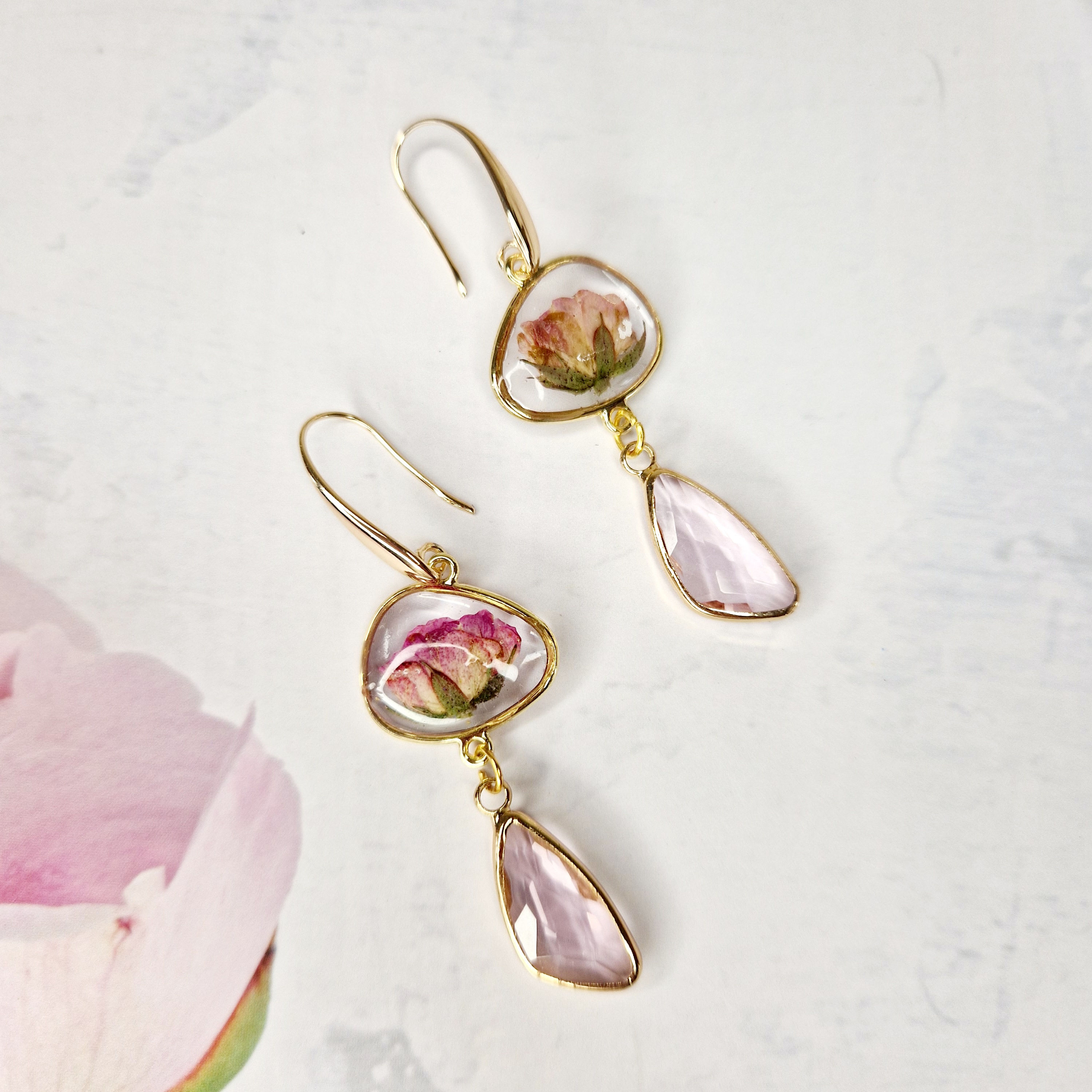 'Aine' Earring in Pink