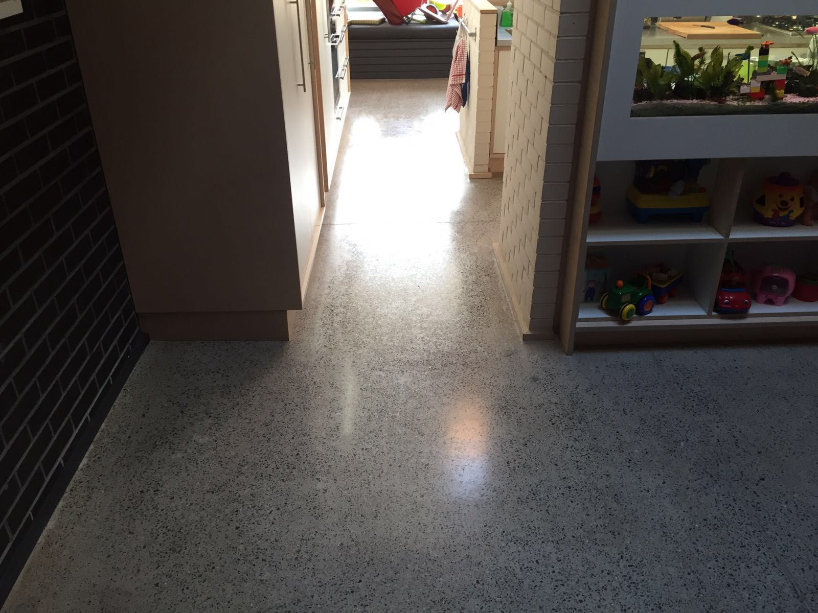 polished concrete
