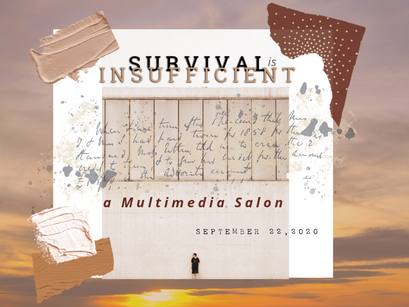 CORAZON DE TRINIDAD CREATIVE DISTRICT TO HOST “SURVIVAL IS INSUFFICIENT,” A MULTIMEDIA SALON