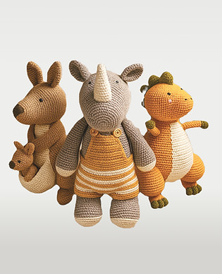 Handmade crochet toys crafted by Indian artisans for retail and gifting markets.