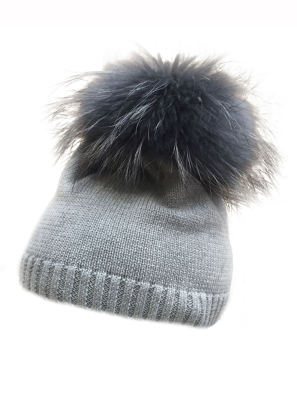 Thumbnail: Pink mini via clouds bobble hat