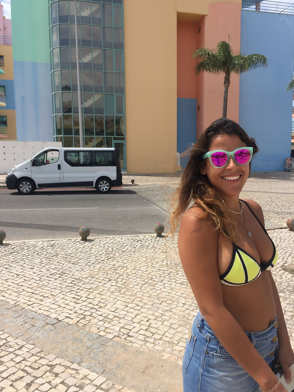 Thumbnail: Harper mint candy sunglasses