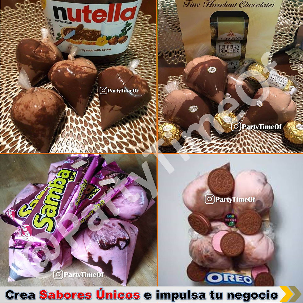 Miniatura: Curso Completo: Aprende A Elaborar Helados Cremosos de Chucherías Venezolanas