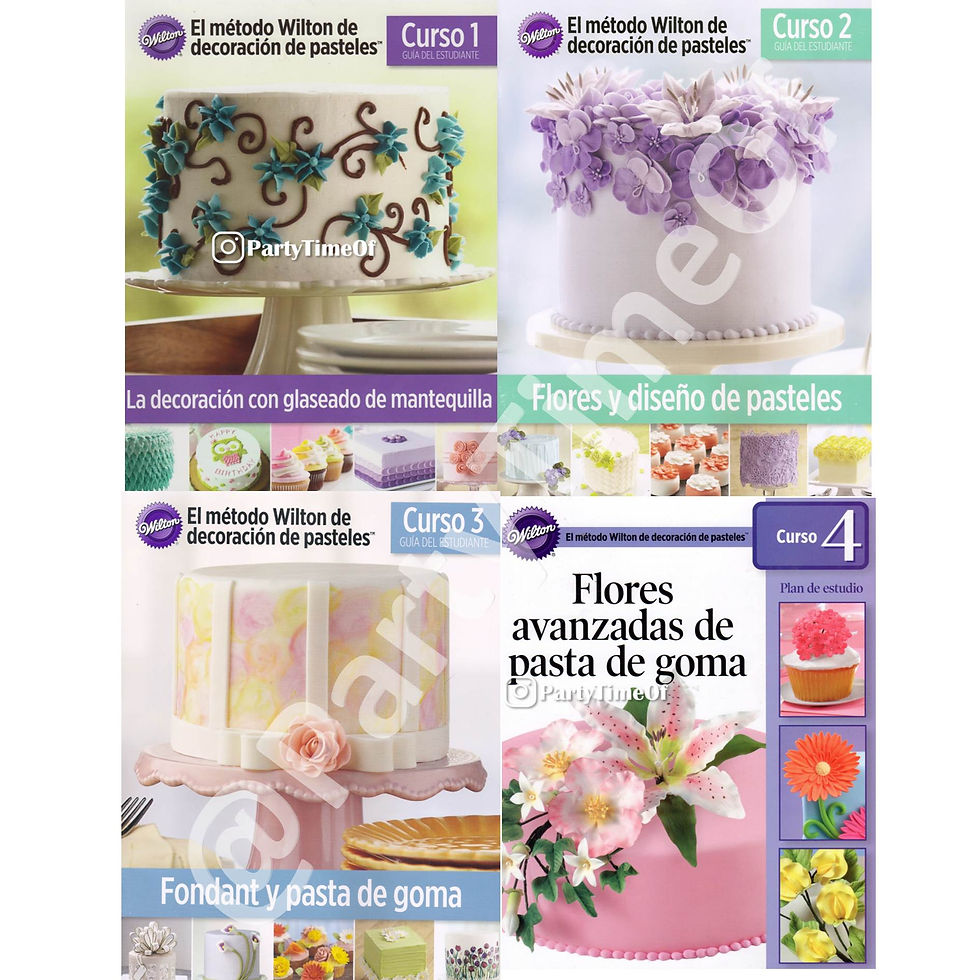 Miniatura: Curso Repostería Método Wilton Decoración De Pasteles