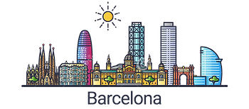 línea-plana-bandera-de-barcelona-7734820