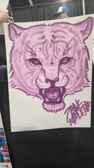 Purple Tiger - Original
