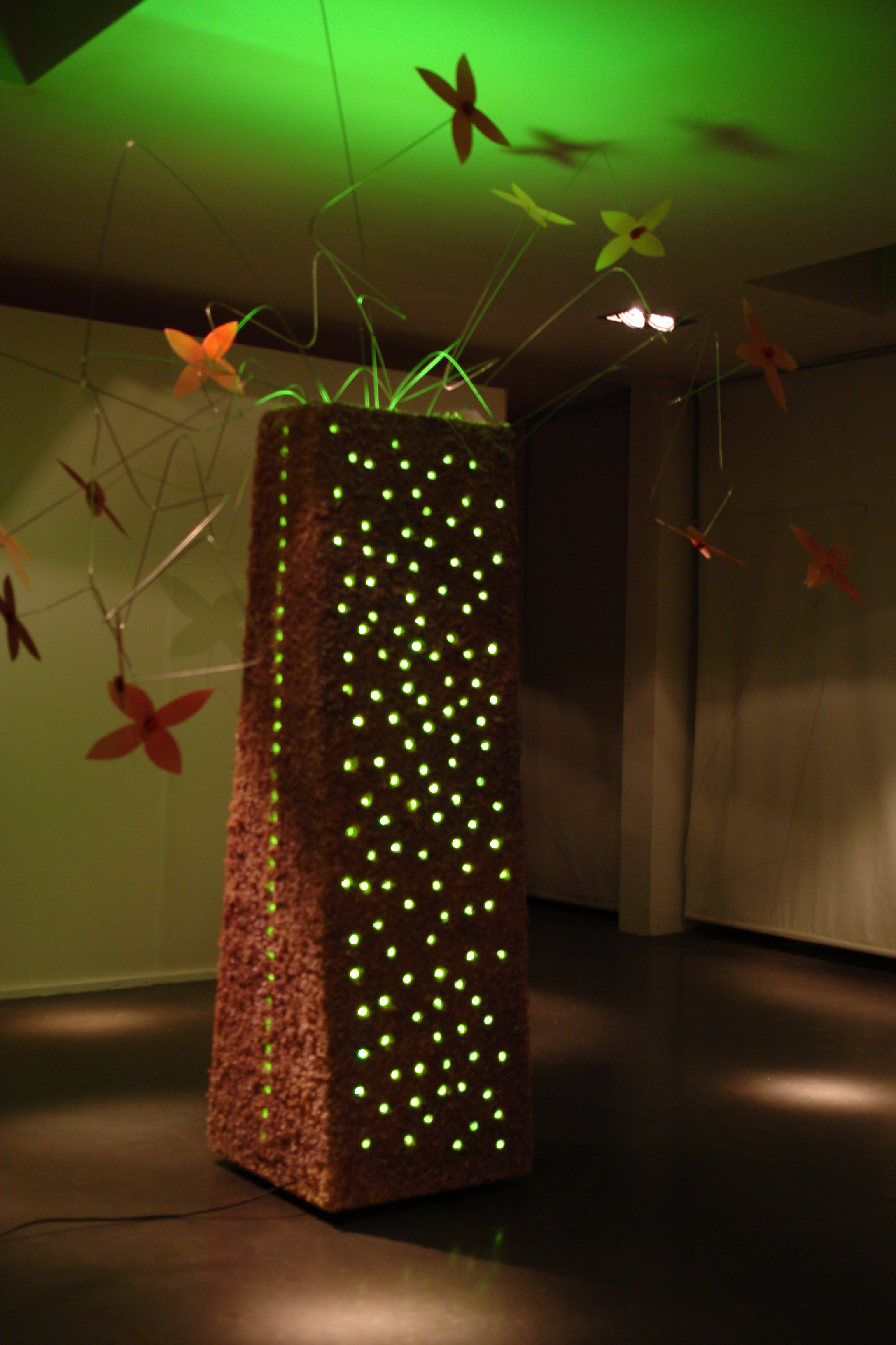 Carpet Vase of Fire Flight Flowers