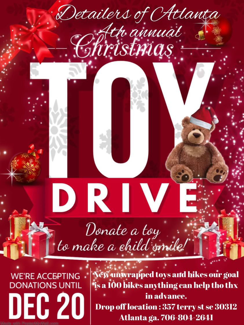 4th annual xmas toy & bike drive 