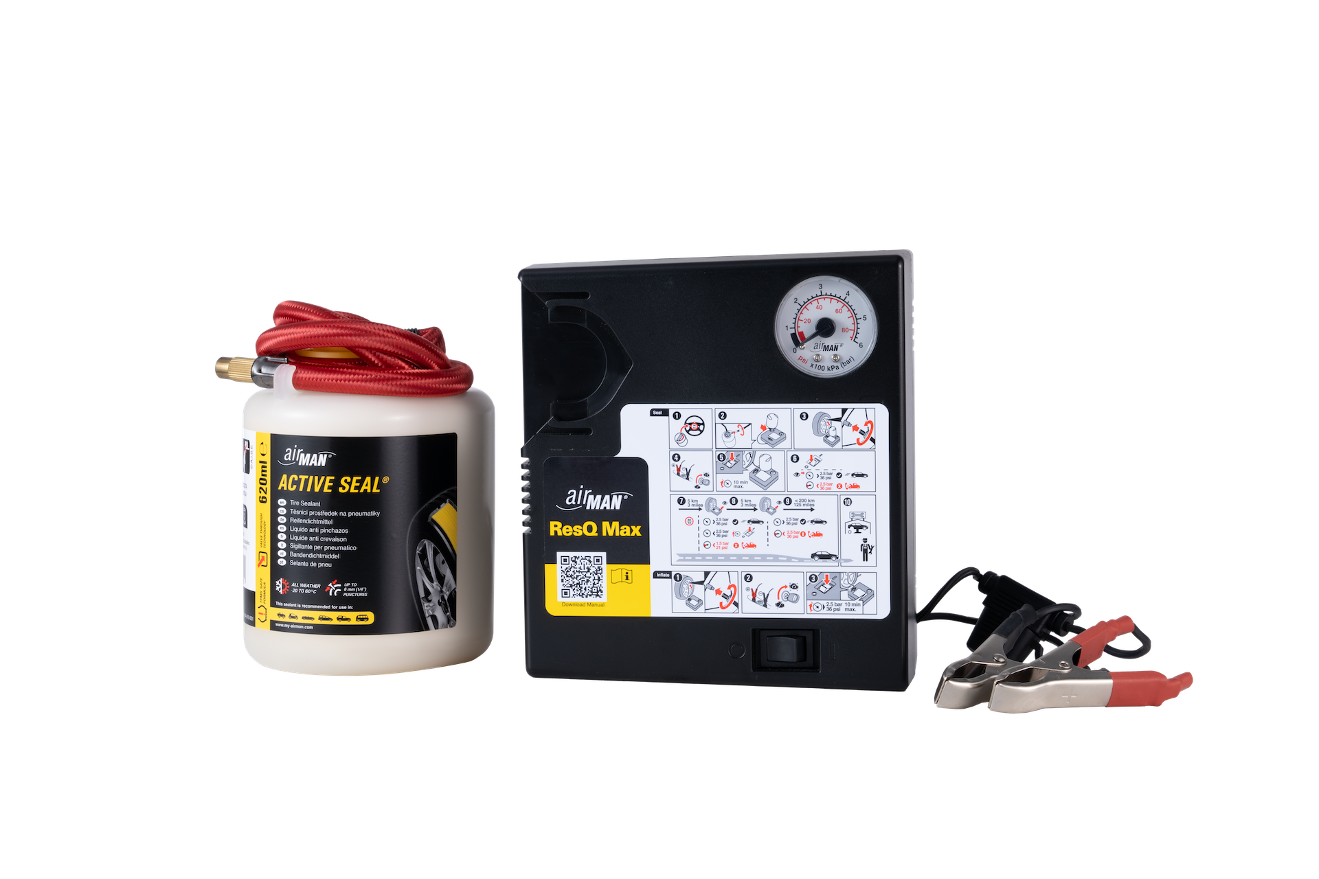 ResQ Max 2.0 Tire Repair Kit For Large Vehicles