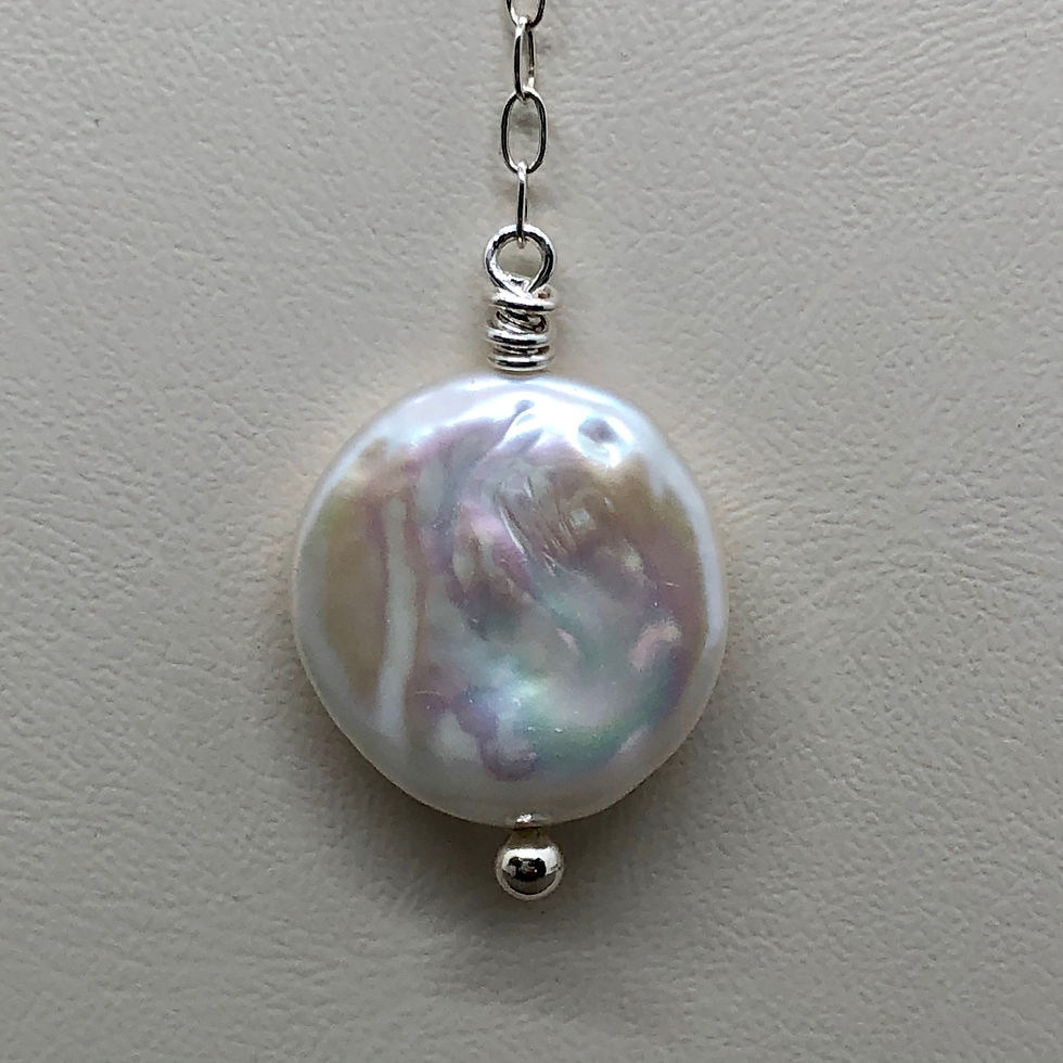 Thumbnail: Coin Pearl Lariat