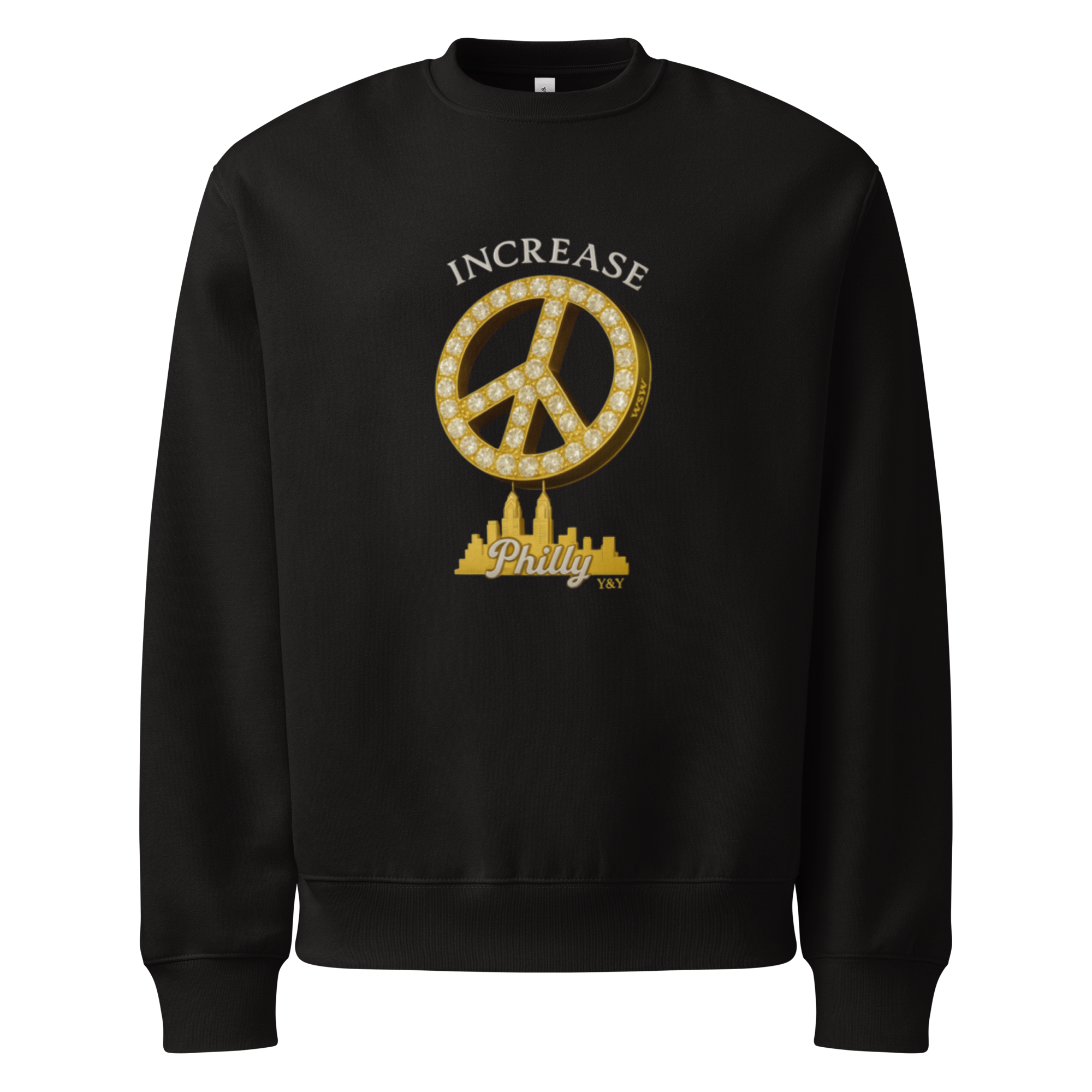 Oversized heavyweight sweatshirt