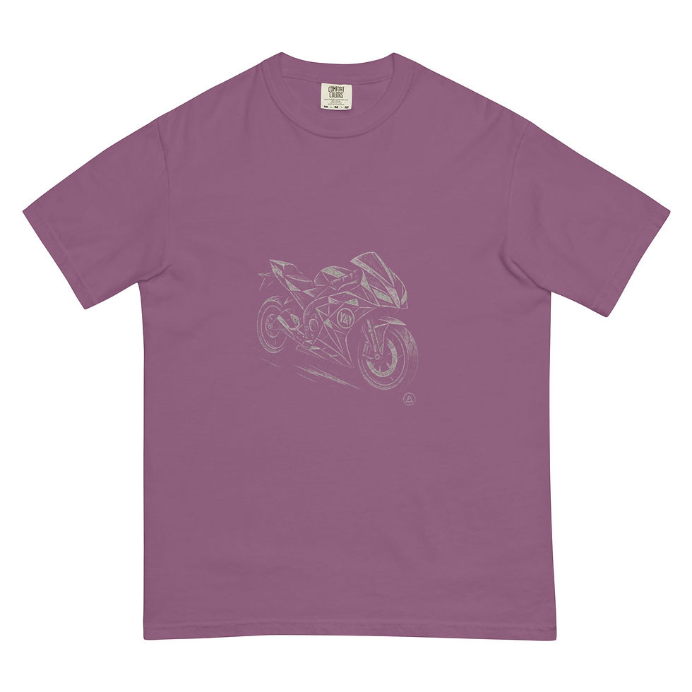 Thumbnail: Unisex garment-dyed heavyweight t-shirt