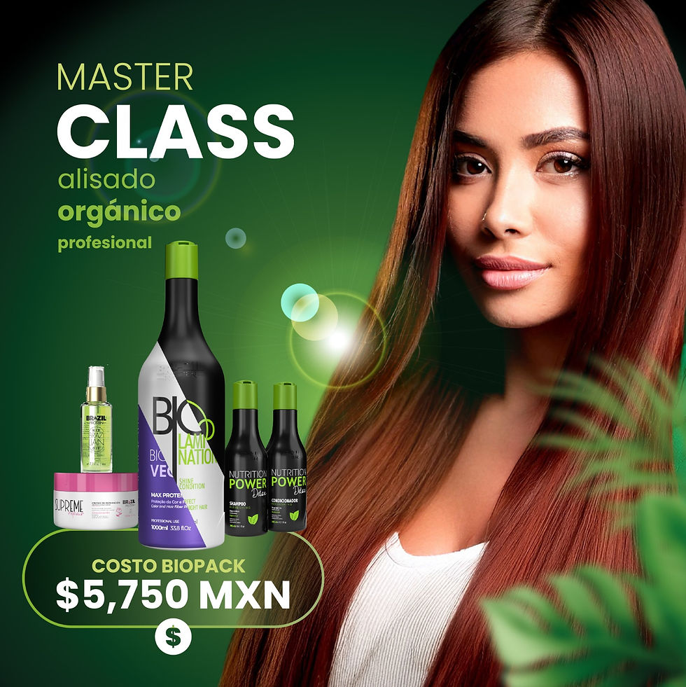 Taller | Alisado Orgánico Profesional