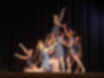 High school and adult modern at spring recital