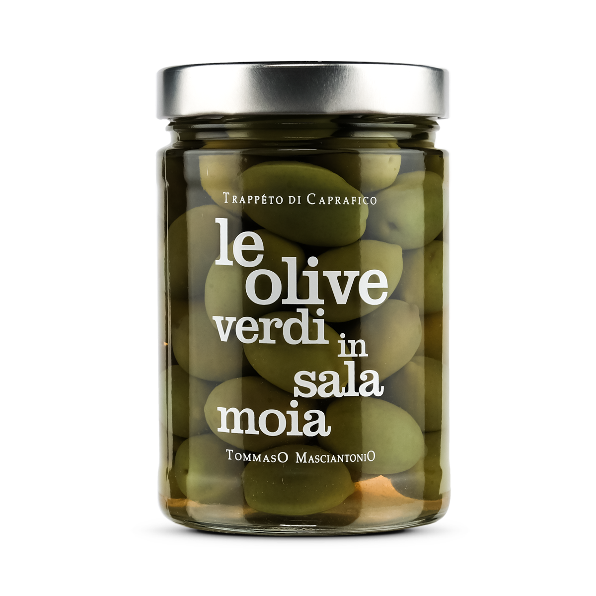 Green olives in brine
