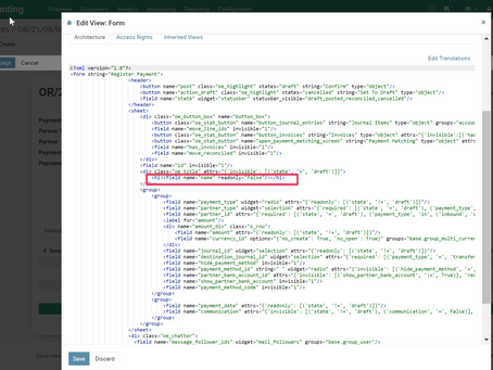 How to Make Odoo document Sequence (Running No) Editable