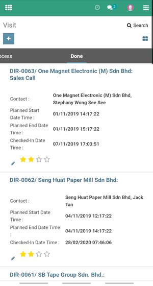 Customer Visit Management, powered by Odoo