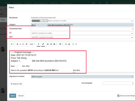 How to Improve Odoo Email function and usability