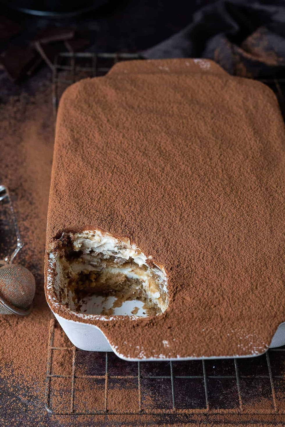 Vegan tiramisu