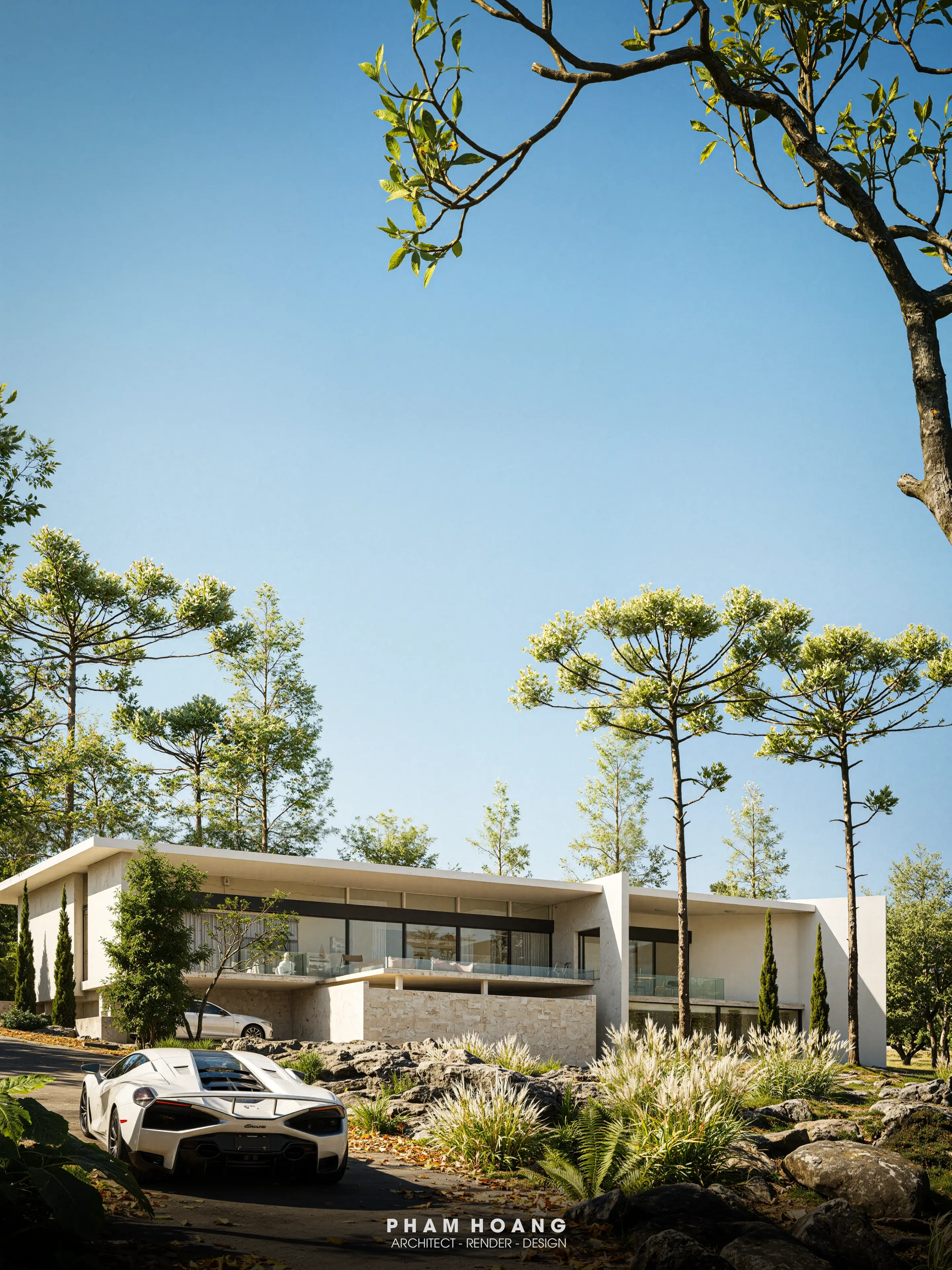 full Exterior Styling 3D Visualization