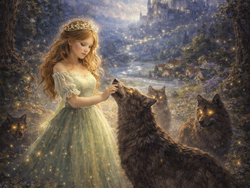 Nataša Radanović: Bajka o princezi, zamku i  vuku