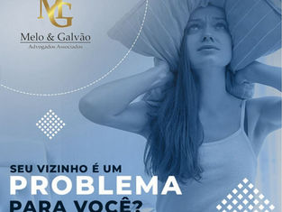 Perturbar o sossego do vizinho é crime. 🚨🔇🔕🗣