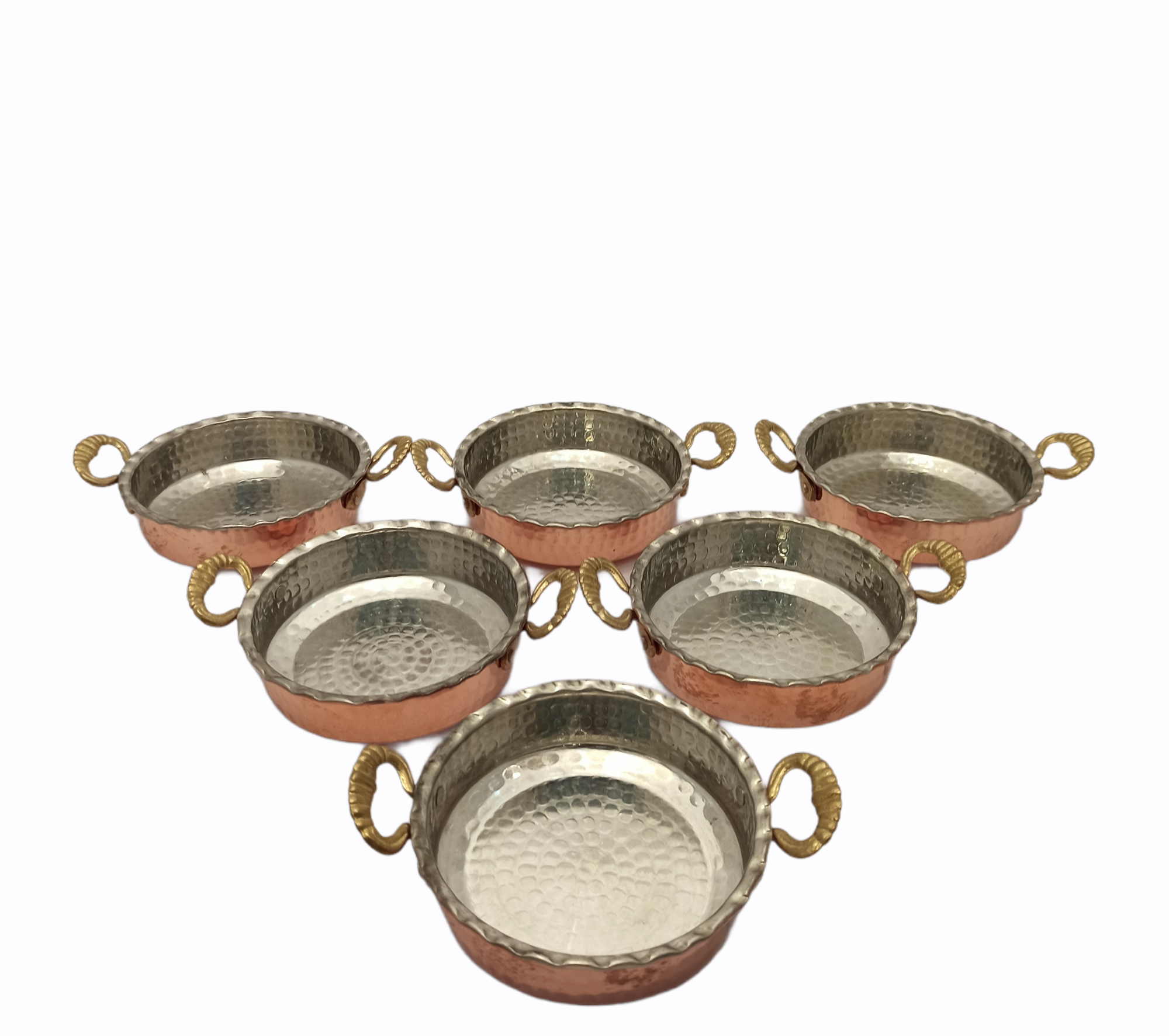 Kahvaltılık Tabak Tava Model Mini 6'lı set