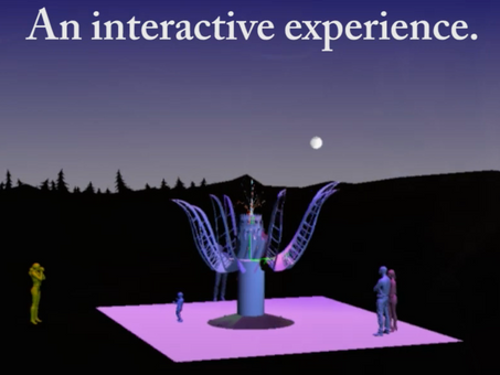 FLEUR de LUX - Interactive Kinetic Sculpture I am currently working on.