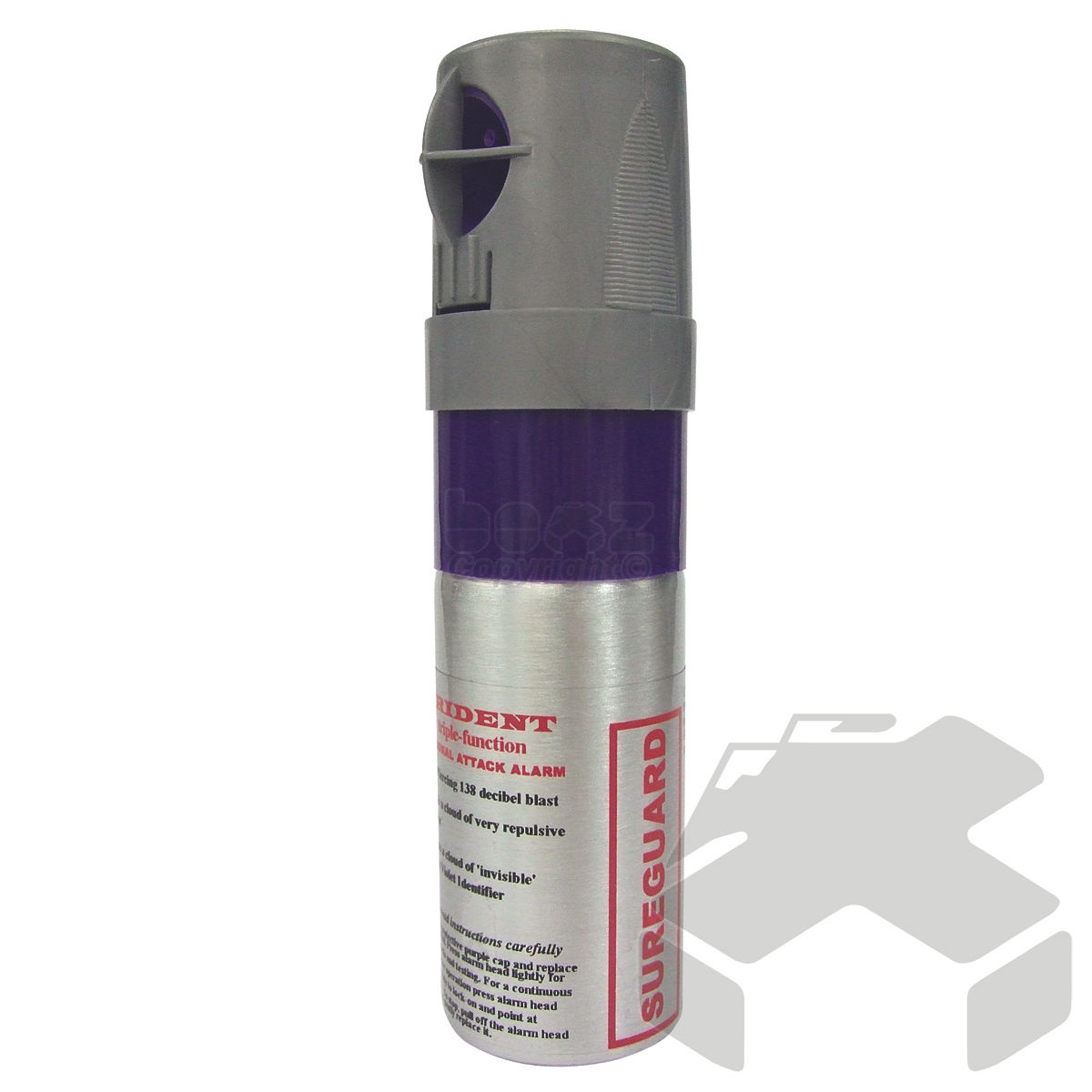 Triple Function Personal Attack Alarm / Sureguard by Trident