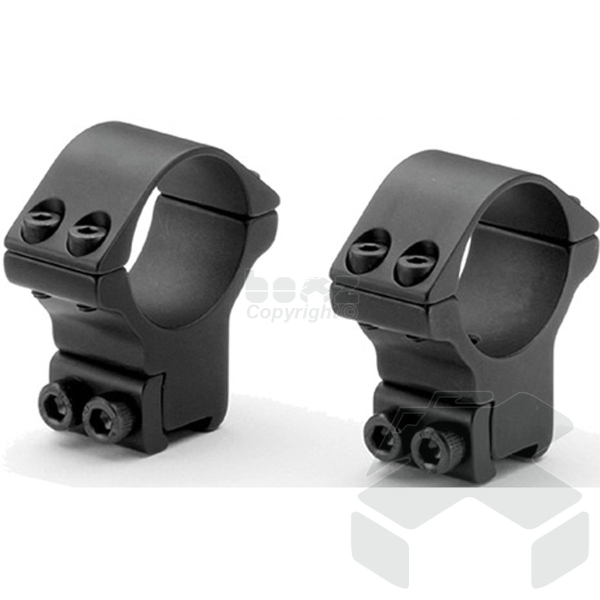 Sportsmatch Scope Mount 2 piece high double screw 13mm mounts 30mm