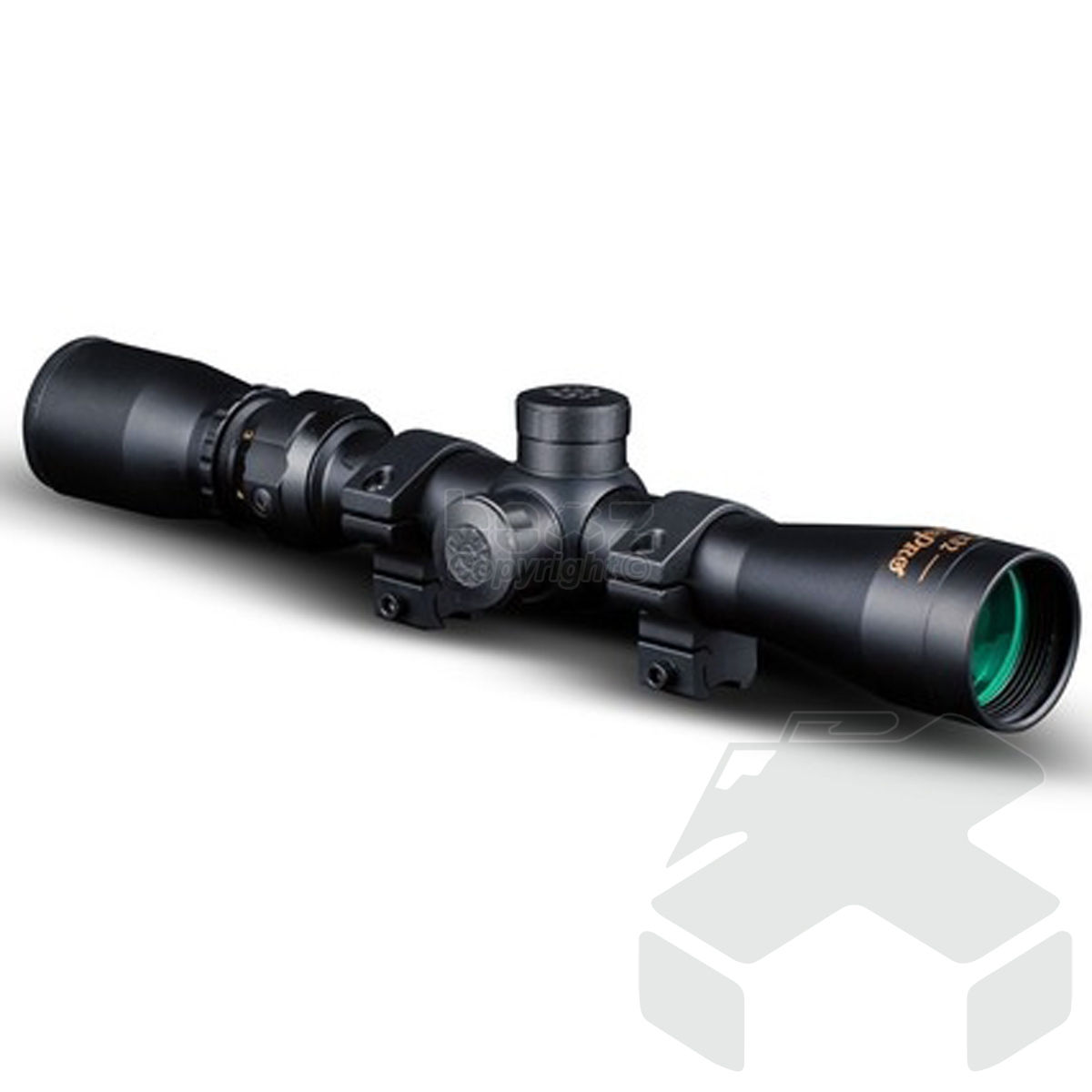 Konus PRO 2-7 X 32 Rifle Scope with Mounts