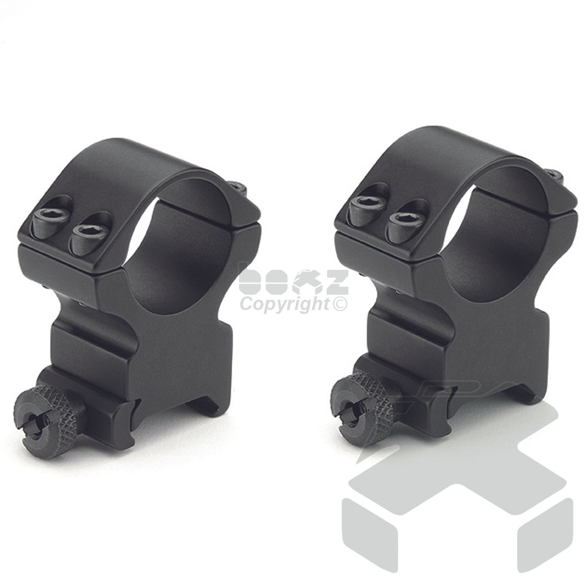 Sportsmatch Scope Mount 2 pc double screw 1" High weaver/picatinny 56mm lens