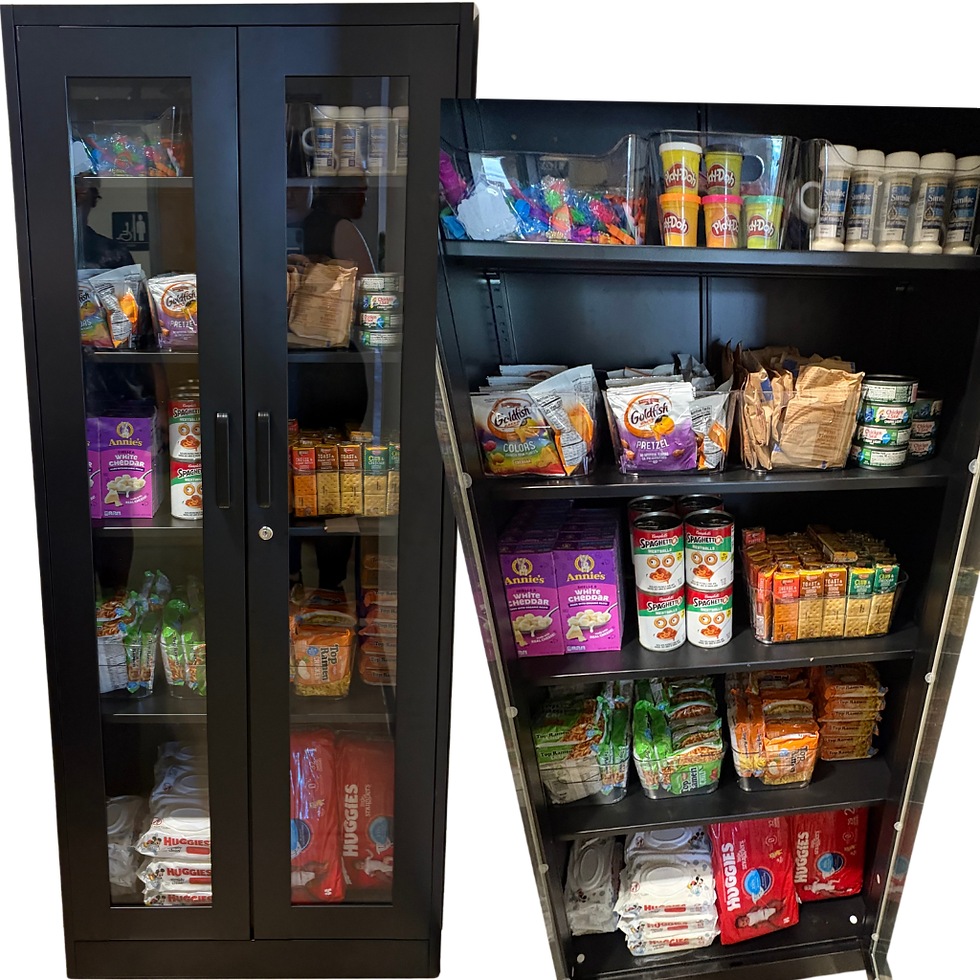 Pictured Breanna's 1st Community Pantry