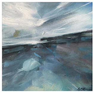 "What Lies Beyond' 30cm x 30cm