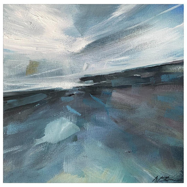 "What Lies Beyond' 30cm x 30cm